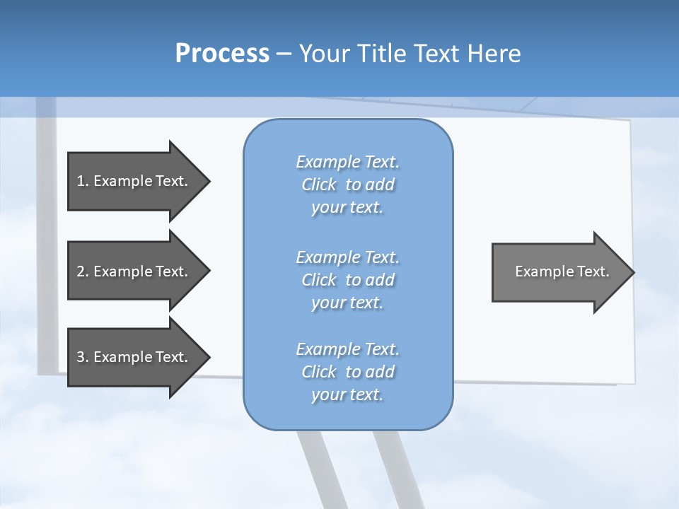 Banner Sell Title PowerPoint Template