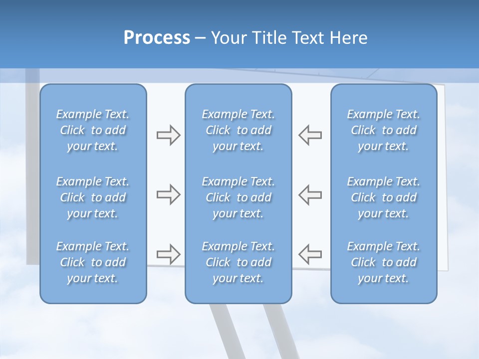 Banner Sell Title PowerPoint Template