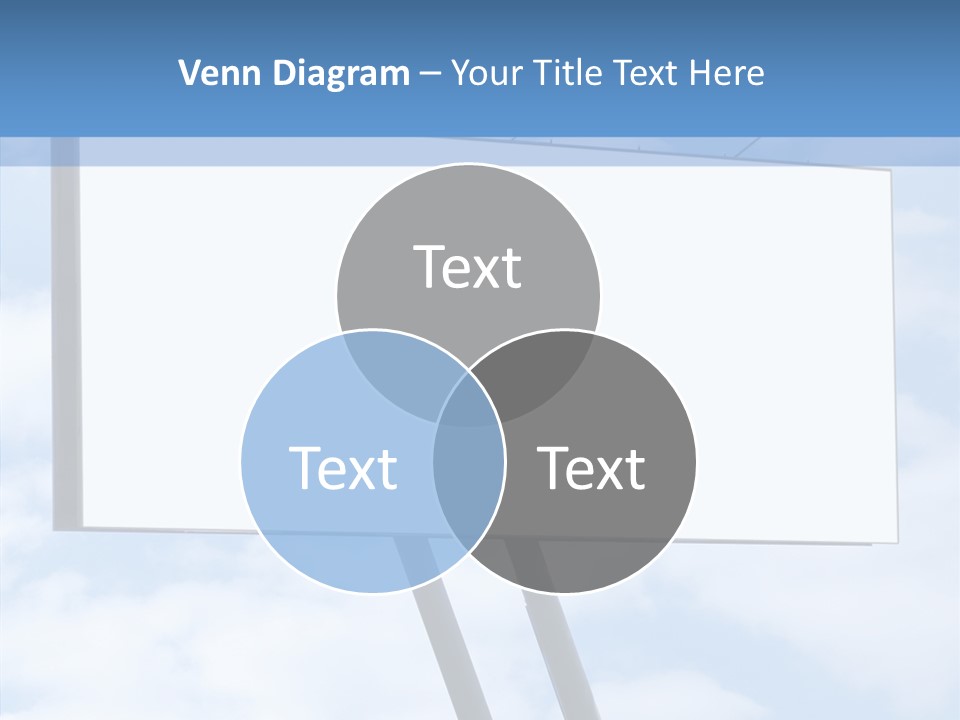 Banner Sell Title PowerPoint Template
