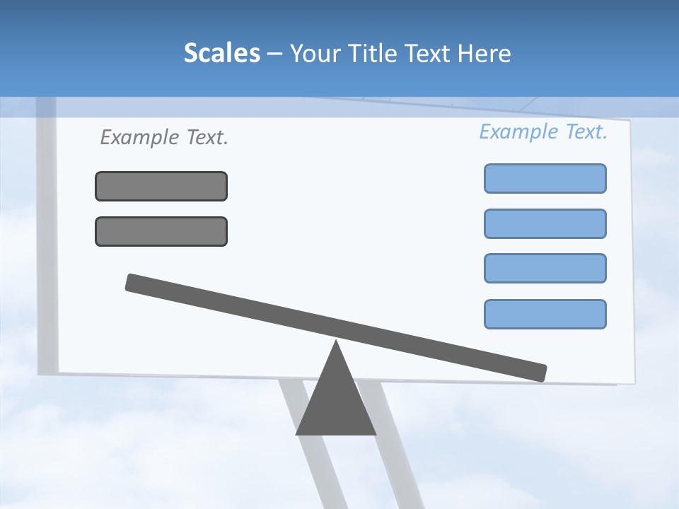 Banner Sell Title PowerPoint Template