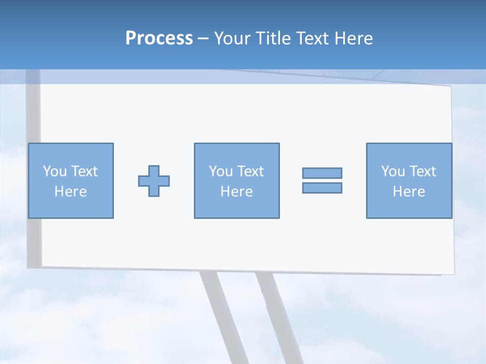 Banner Sell Title PowerPoint Template