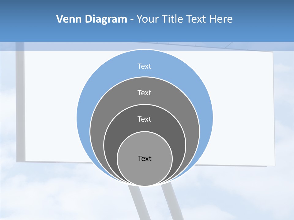 Banner Sell Title PowerPoint Template
