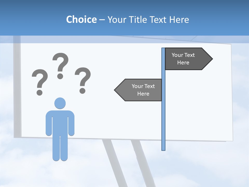 Banner Sell Title PowerPoint Template