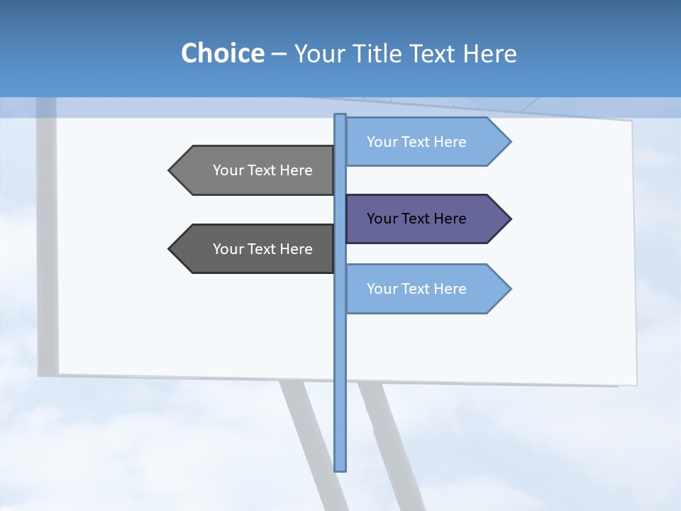 Banner Sell Title PowerPoint Template