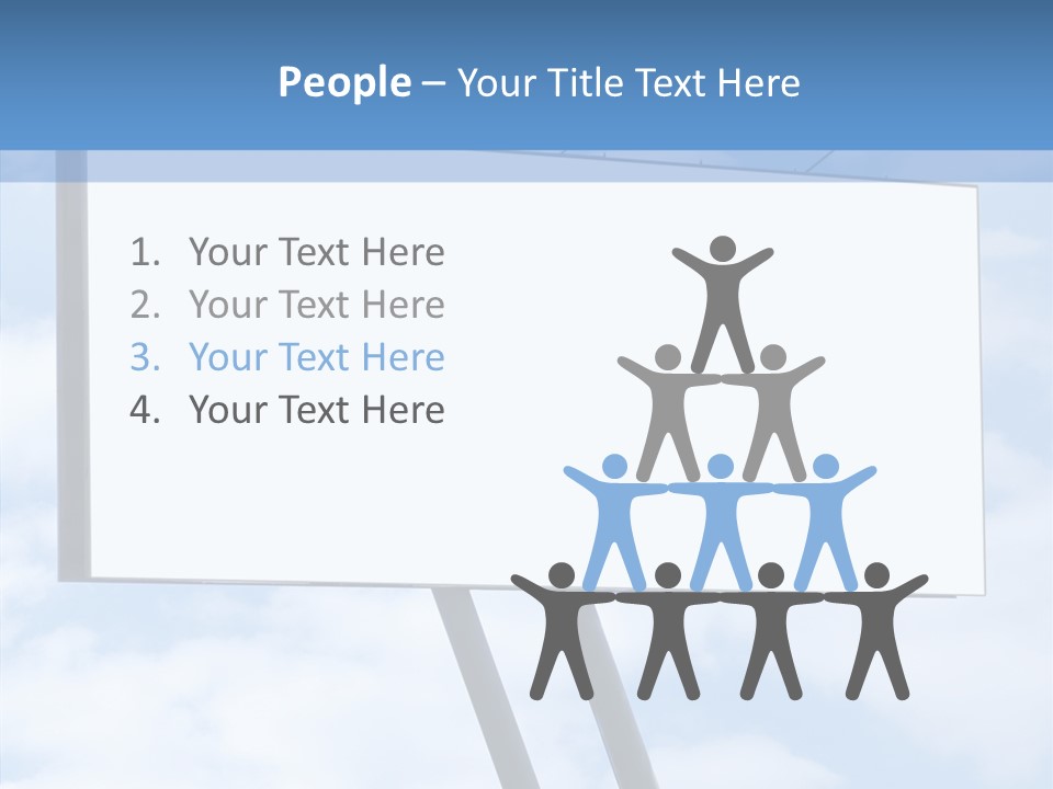 Banner Sell Title PowerPoint Template