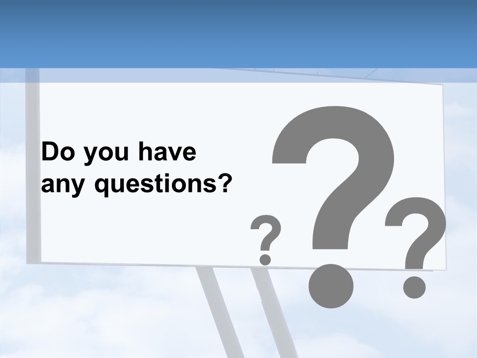 Banner Sell Title PowerPoint Template