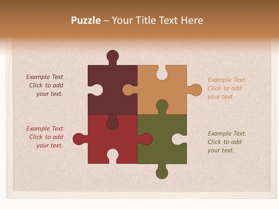 Memorize Pinboard Noticeboard PowerPoint Template