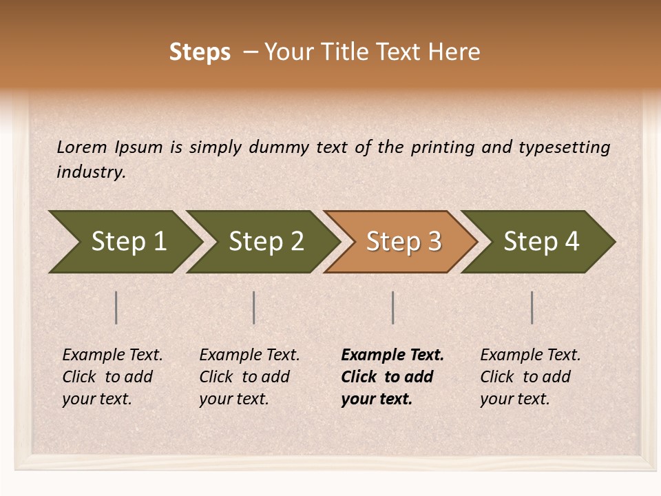Memorize Pinboard Noticeboard PowerPoint Template