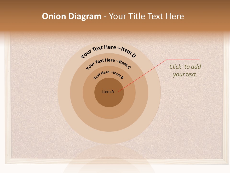 Memorize Pinboard Noticeboard PowerPoint Template