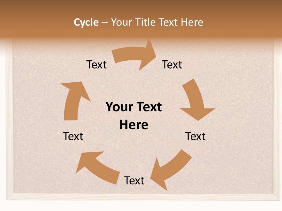 Memorize Pinboard Noticeboard PowerPoint Template
