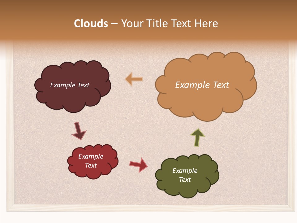Memorize Pinboard Noticeboard PowerPoint Template