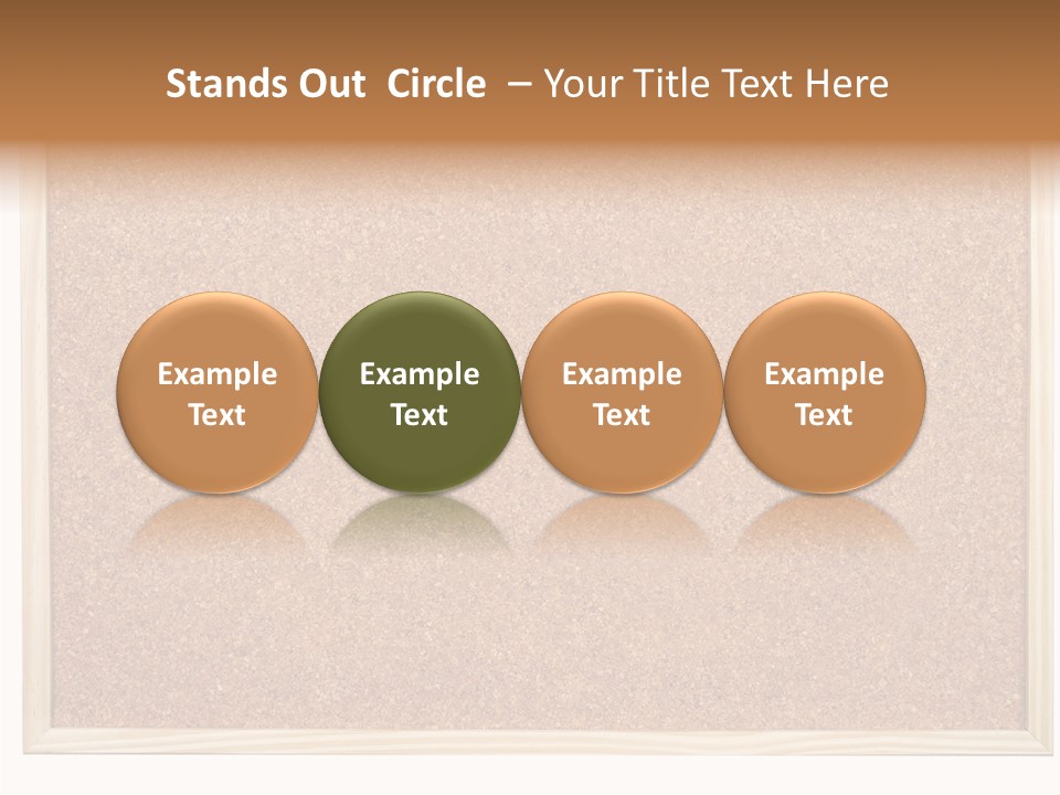 Memorize Pinboard Noticeboard PowerPoint Template