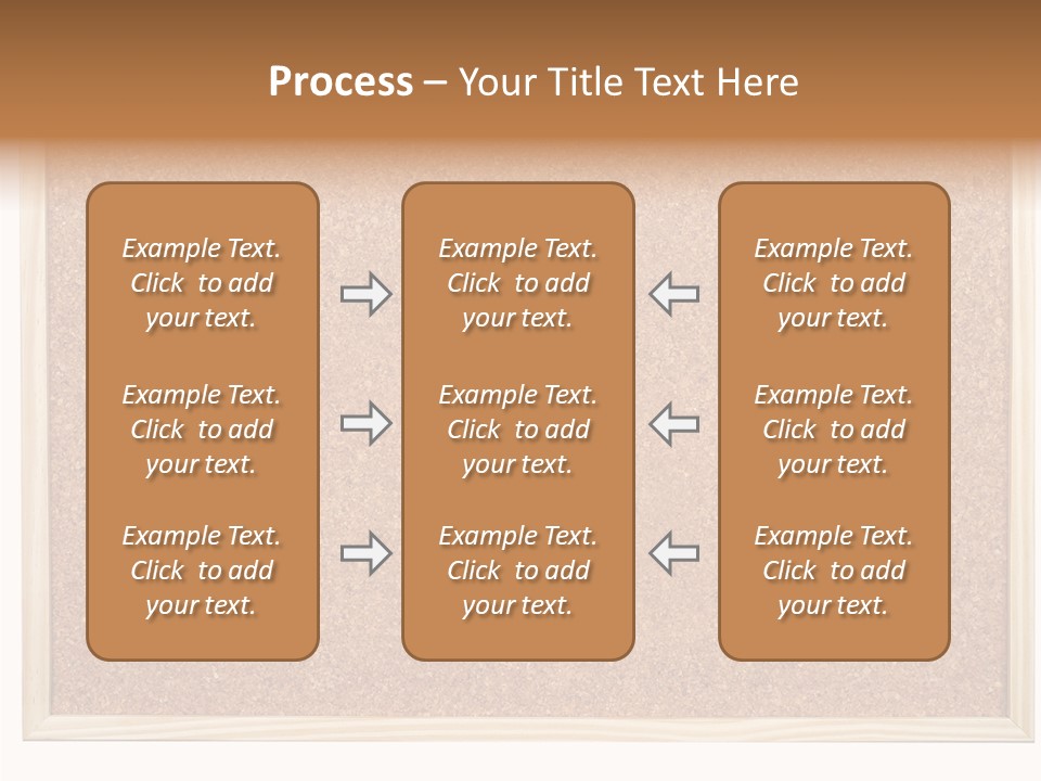 Memorize Pinboard Noticeboard PowerPoint Template