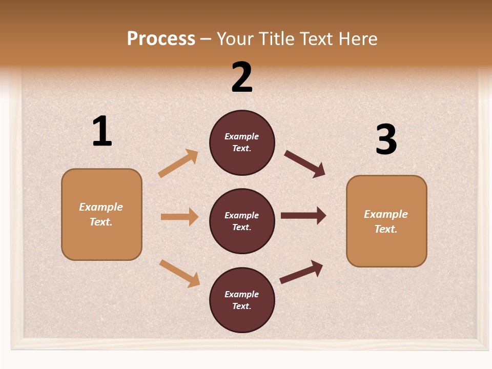 Memorize Pinboard Noticeboard PowerPoint Template