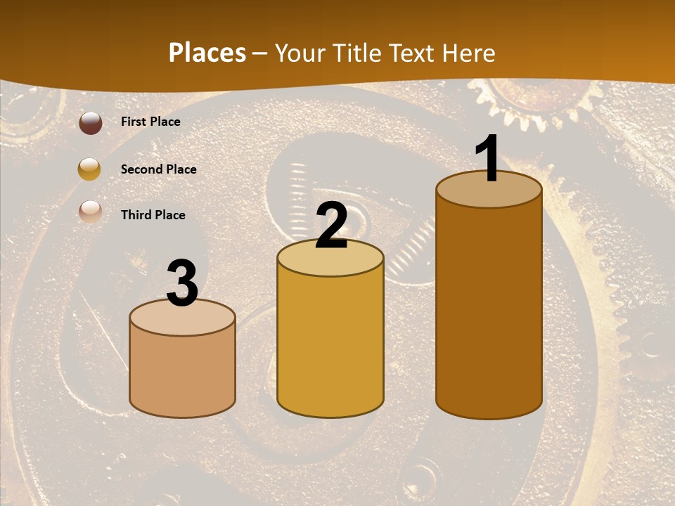 Industrial Circle Industry PowerPoint Template