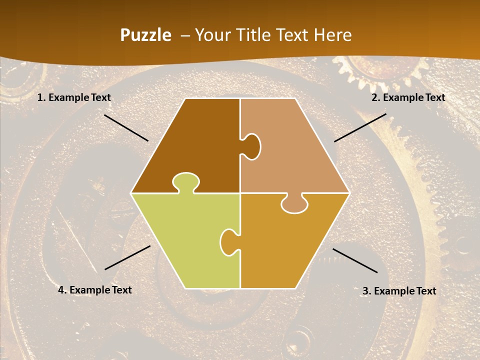 Industrial Circle Industry PowerPoint Template