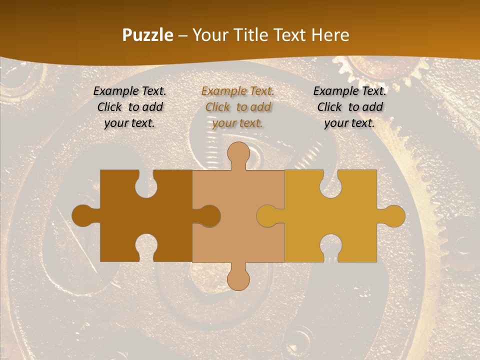 Industrial Circle Industry PowerPoint Template