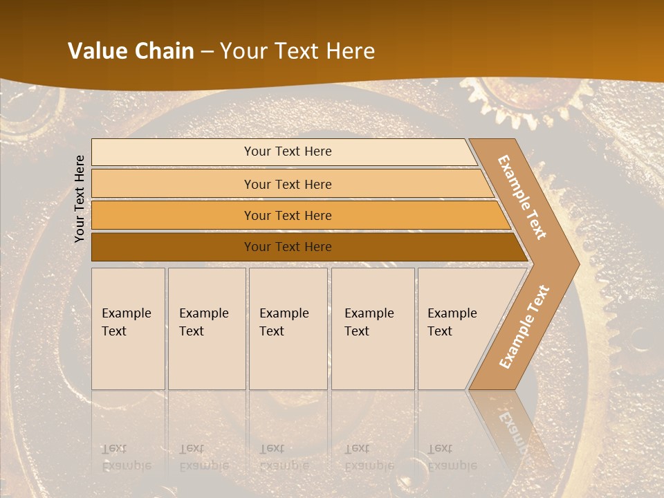 Industrial Circle Industry PowerPoint Template