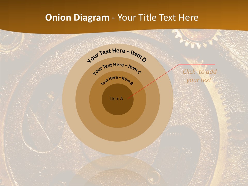 Industrial Circle Industry PowerPoint Template