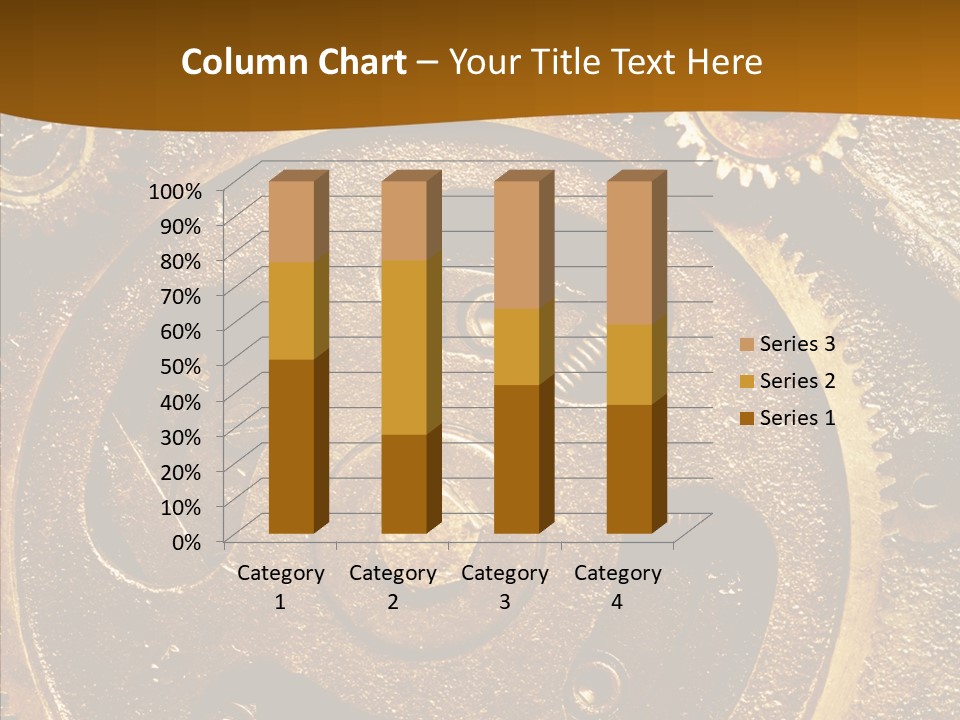 Industrial Circle Industry PowerPoint Template