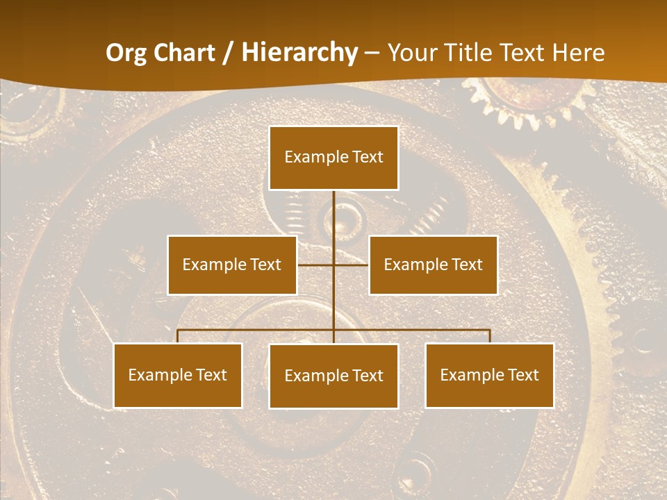 Industrial Circle Industry PowerPoint Template