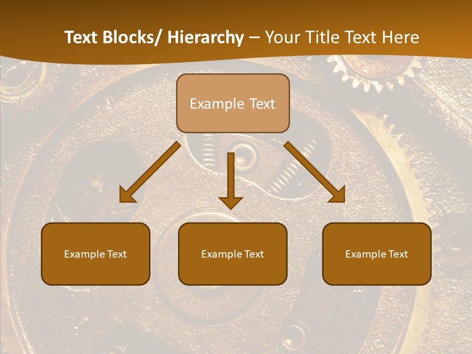 Industrial Circle Industry PowerPoint Template