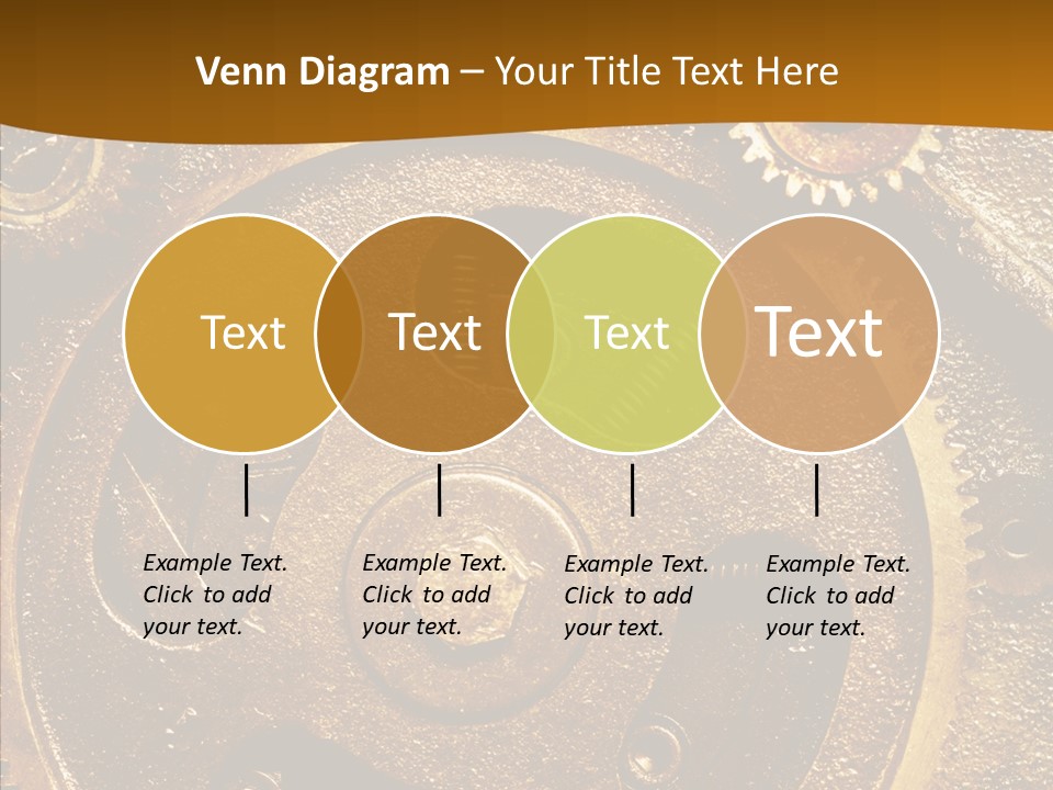 Industrial Circle Industry PowerPoint Template