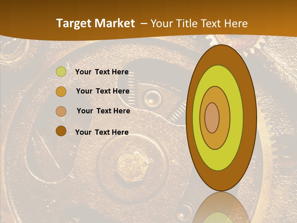 Industrial Circle Industry PowerPoint Template