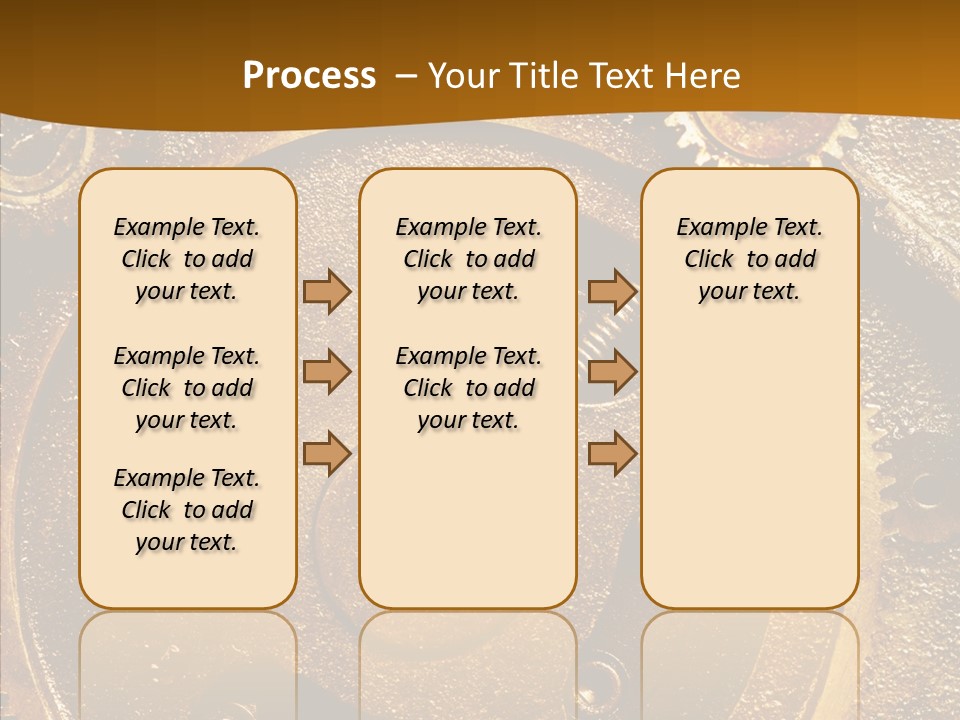 Industrial Circle Industry PowerPoint Template