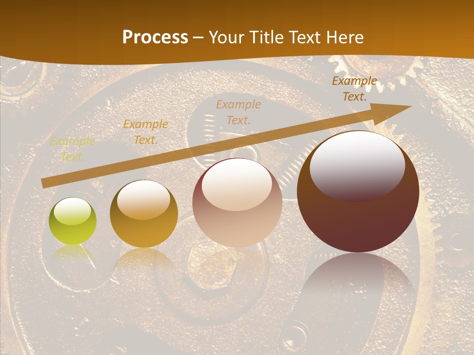 Industrial Circle Industry PowerPoint Template