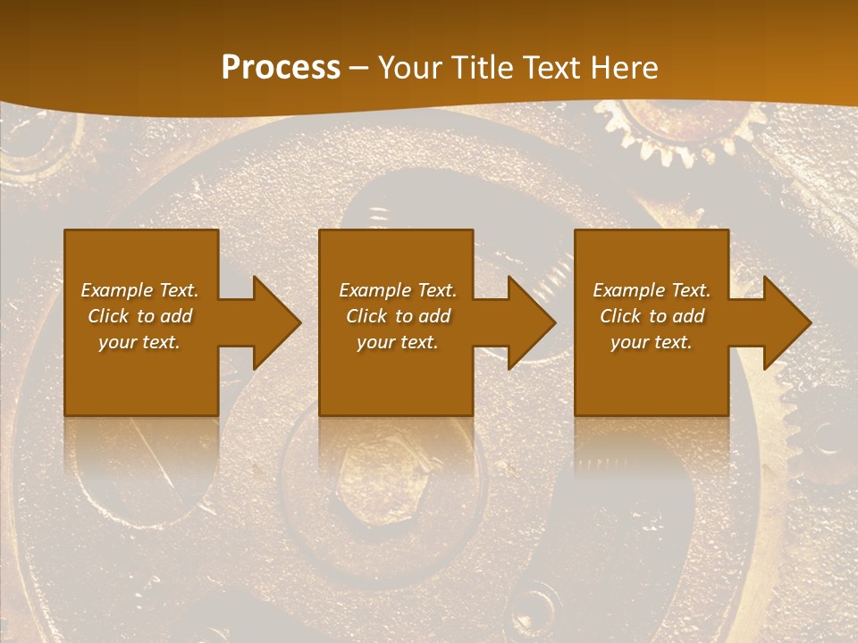 Industrial Circle Industry PowerPoint Template