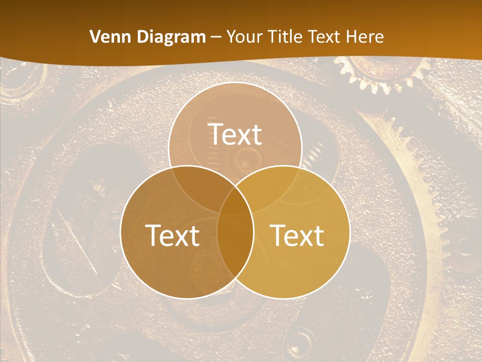 Industrial Circle Industry PowerPoint Template