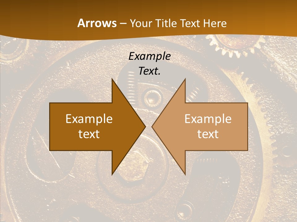 Industrial Circle Industry PowerPoint Template