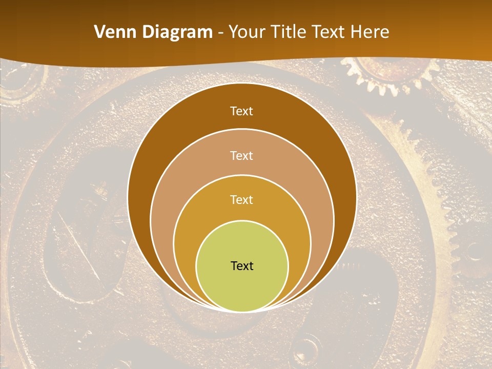 Industrial Circle Industry PowerPoint Template
