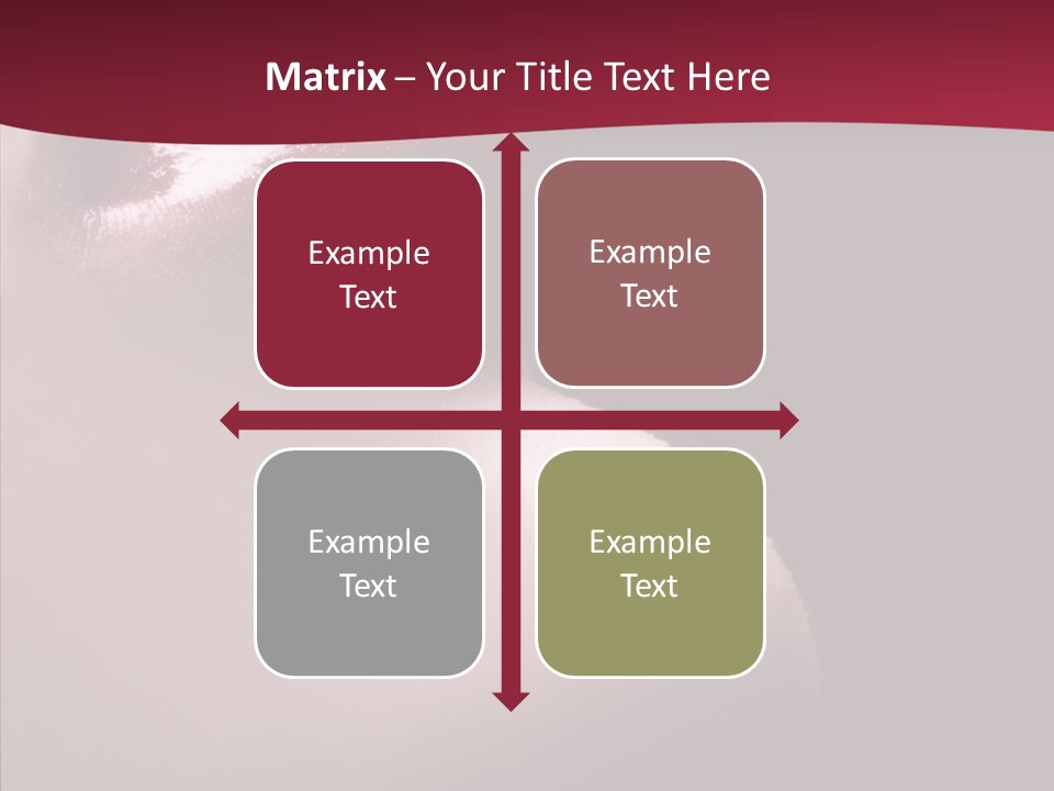 Exotic Emotion Lips PowerPoint Template