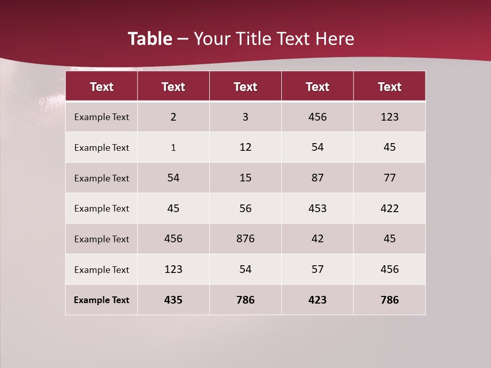 Exotic Emotion Lips PowerPoint Template