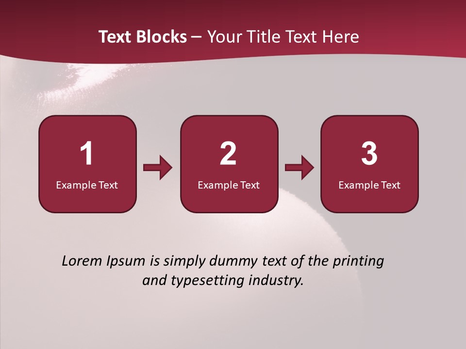 Exotic Emotion Lips PowerPoint Template
