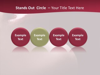 Exotic Emotion Lips PowerPoint Template