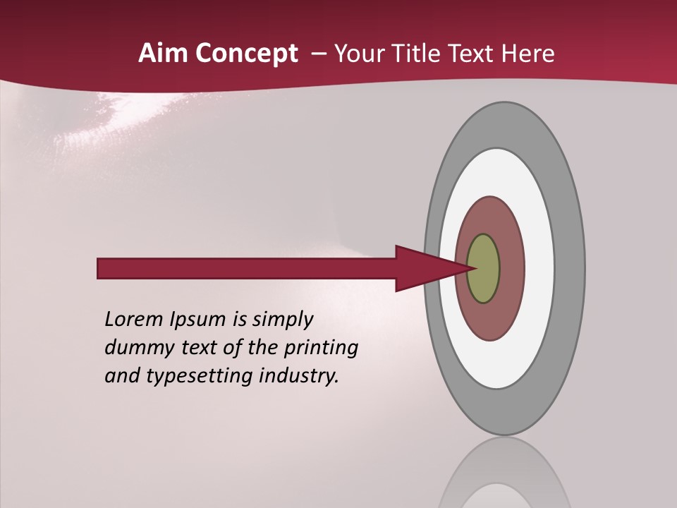 Exotic Emotion Lips PowerPoint Template
