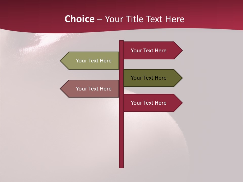 Exotic Emotion Lips PowerPoint Template