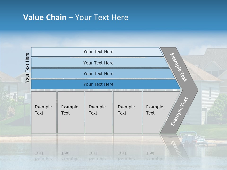 Residence Pontoon Sand PowerPoint Template