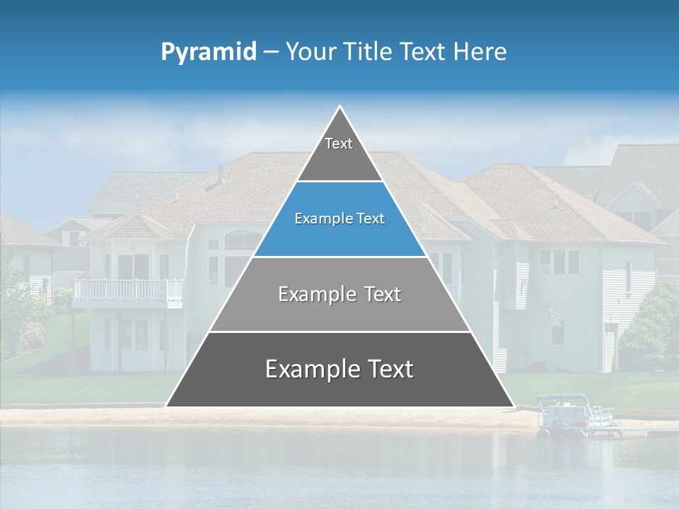 Residence Pontoon Sand PowerPoint Template