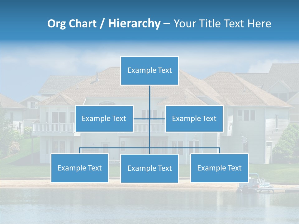 Residence Pontoon Sand PowerPoint Template