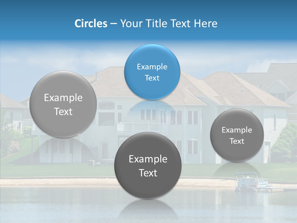 Residence Pontoon Sand PowerPoint Template