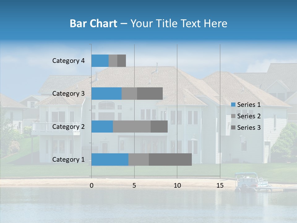 Residence Pontoon Sand PowerPoint Template