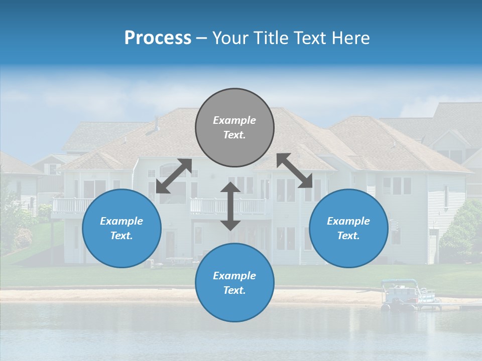Residence Pontoon Sand PowerPoint Template