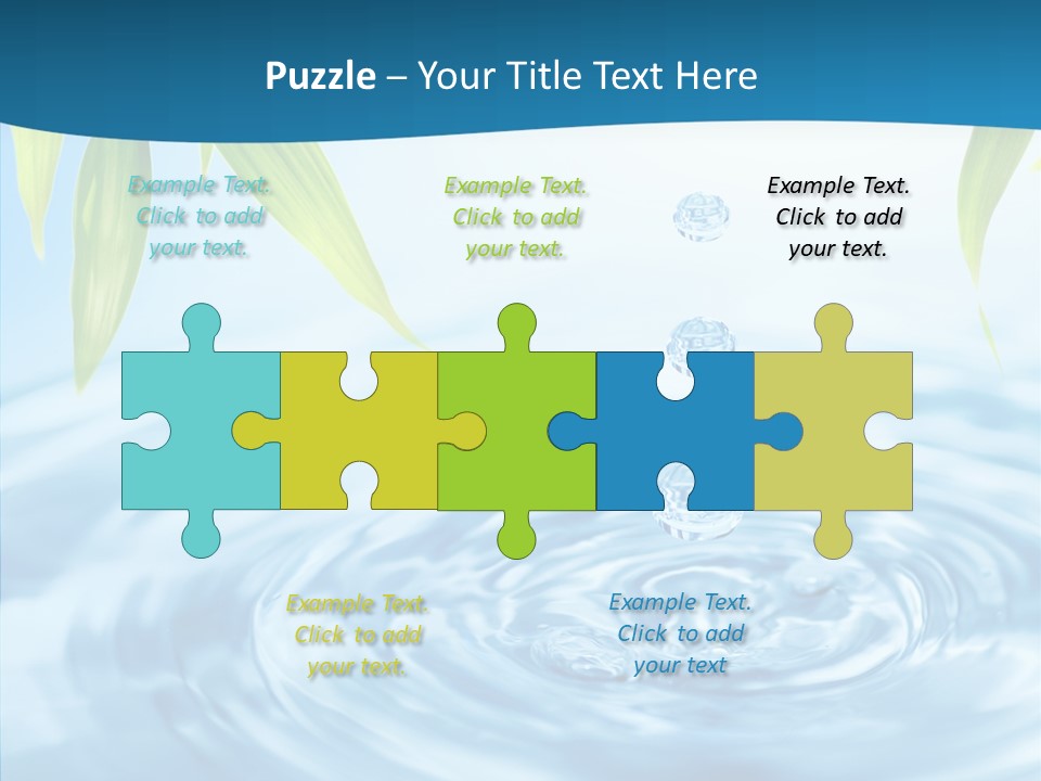 Beautiful Decoration Sky PowerPoint Template