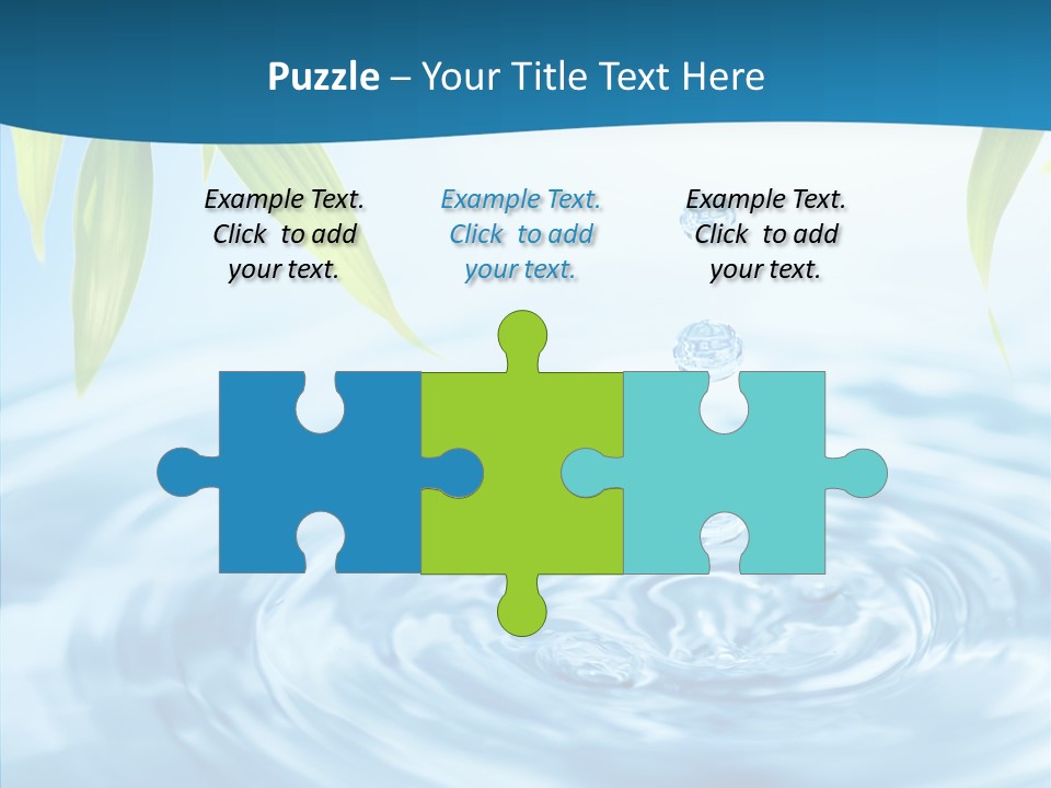 Beautiful Decoration Sky PowerPoint Template