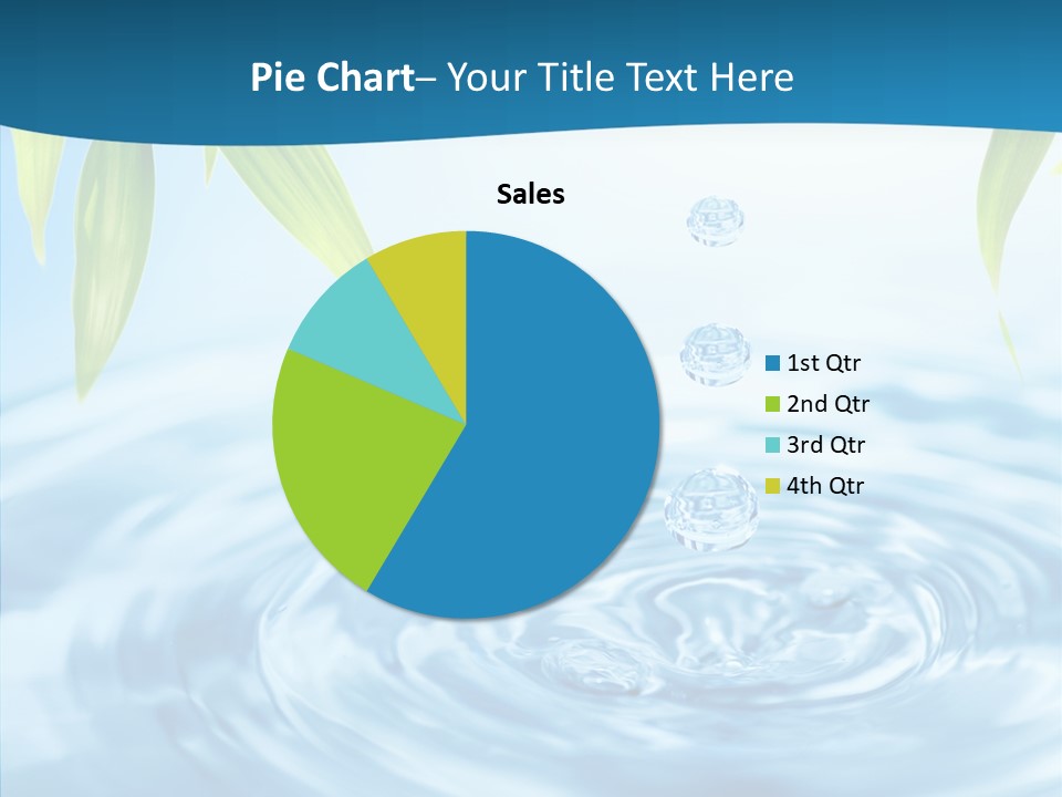 Beautiful Decoration Sky PowerPoint Template