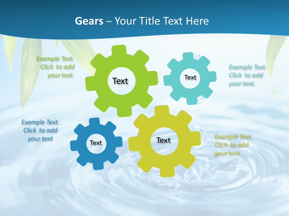 Beautiful Decoration Sky PowerPoint Template